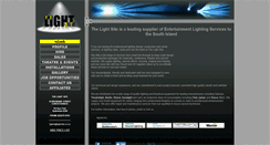 Desktop Screenshot of lightsite.co.nz